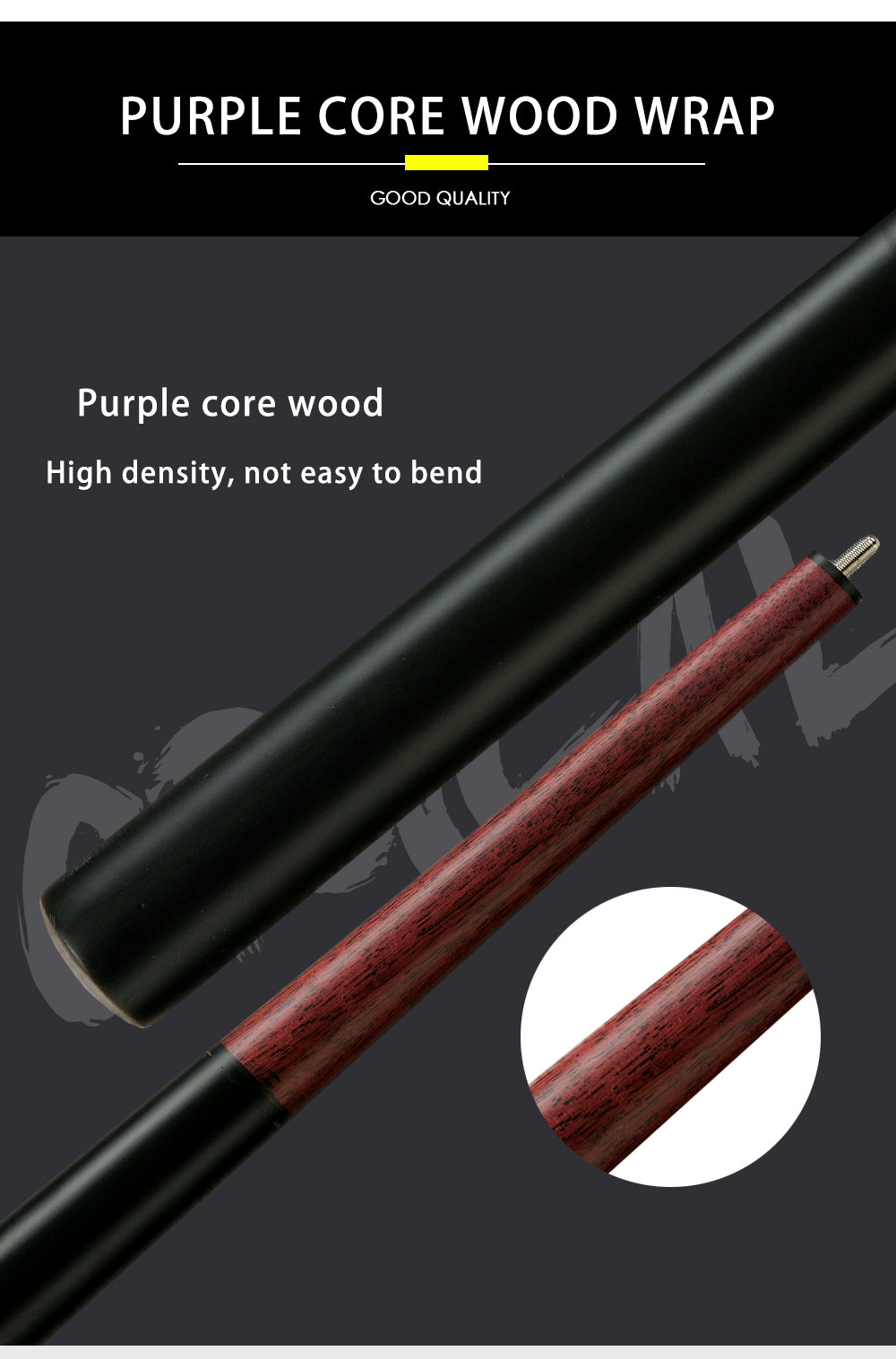 Break Punch Jump Cue Billiard Stick, 14 mm Tip, Professional Break Jump Cue for beginners