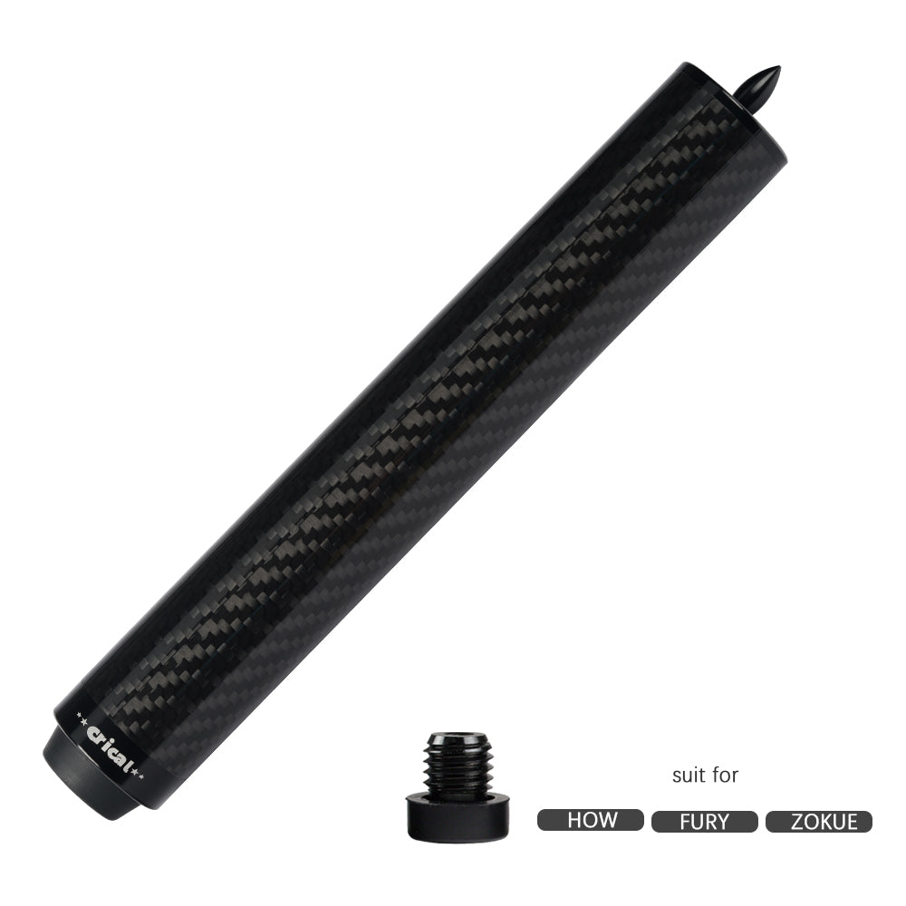 Crical Billiard Cue extension with carbon fibe material suitable for PREDATOR MEZZ How Crical extension professional billiard accessories