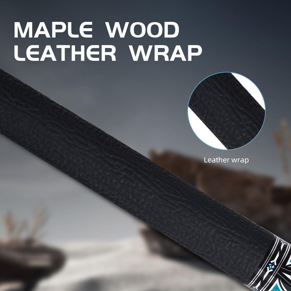 CRICAL carbon fiber cue leather grip 12.5mm Tip Billiard Cue Stick 3/8*8 pin Joint low deflection pool cue Stick