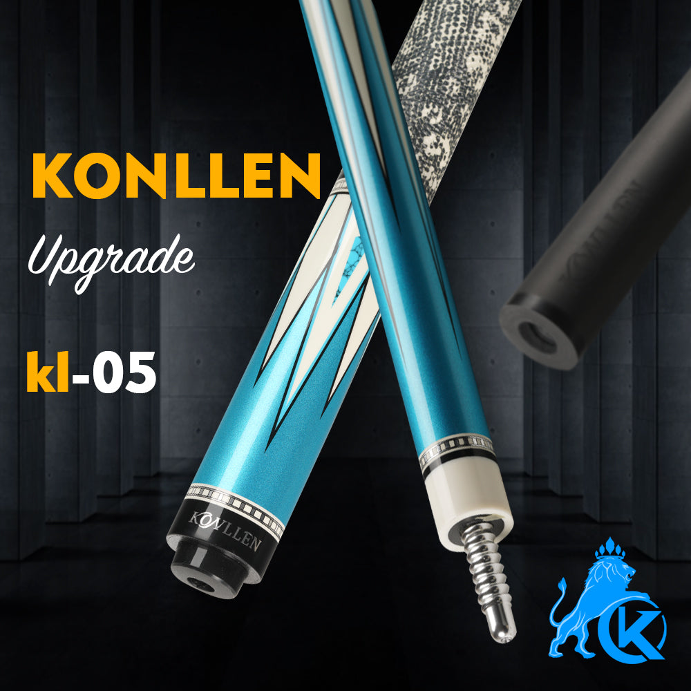 KONLLEN Carbon Fiber Pool Cue Stick 11.5/12.5mm 3/8 *8 Radial Pin Joint 1/2 Play Cue Stick Tecnologia Professional Billiard Cue