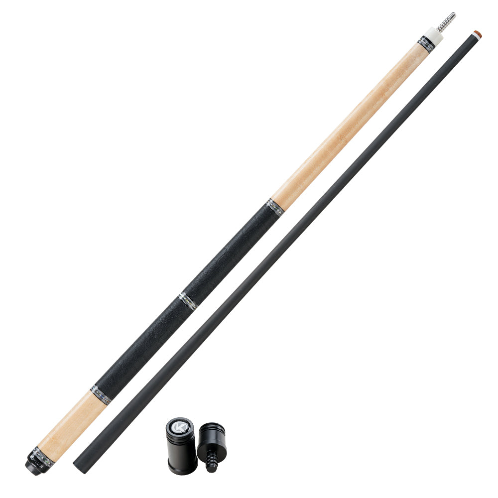 KONLLEN Carbon Fiber Pool Cue - AXA Series - Handmade Inlay Cues Stick Precision and Stability Professional Low Deflection Pool Stick