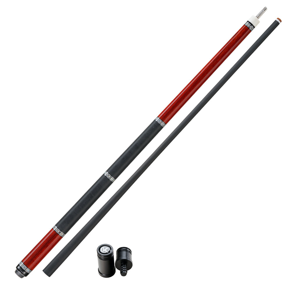KONLLEN Carbon Fiber Pool Cue - AXA Series - Handmade Inlay Cues Stick Precision and Stability Professional Low Deflection Pool Stick