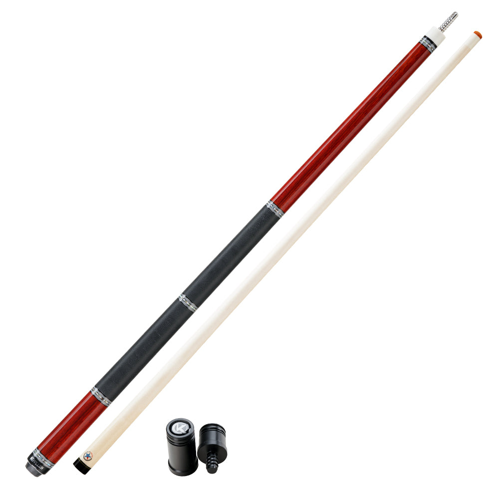 KONLLEN Carbon Fiber Pool Cue - AXA Series - Handmade Inlay Cues Stick Precision and Stability Professional Low Deflection Pool Stick