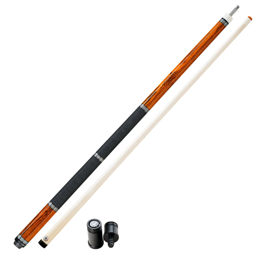 KONLLEN Carbon Fiber Pool Cue - AXA Series - Handmade Inlay Cues Stick Precision and Stability Professional Low Deflection Pool Stick