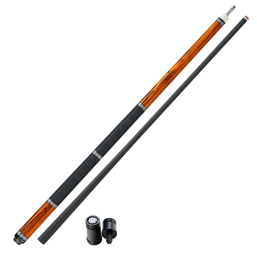 KONLLEN Carbon Fiber Pool Cue - AXA Series - Handmade Inlay Cues Stick Precision and Stability Professional Low Deflection Pool Stick