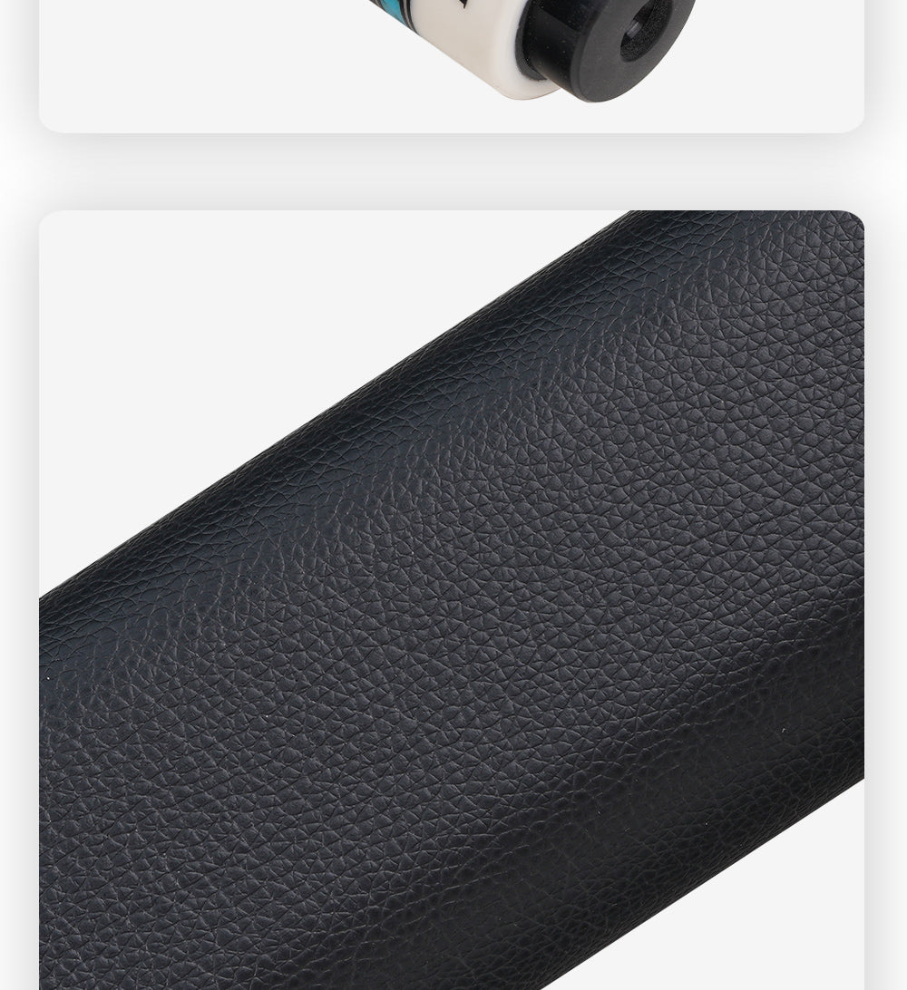 CRICAL Billiard Cue Cases Hard Pool Cue Case,Cue Stick Case 1 Stick 2 Holes Holds 1 Complete of 2-Piece Cue PU Cue Stick Case Bag