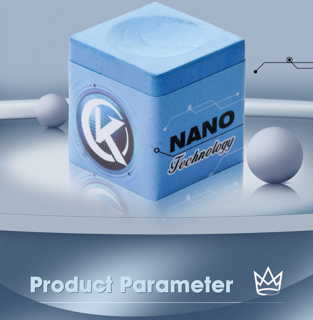 KONLLEN Billiards Chalk Professional Chalk Nano Technology Tournament Dedicated for National Billiards Players(Outstanding Performance,Reduce Miscue,Durable,Low Deflection)