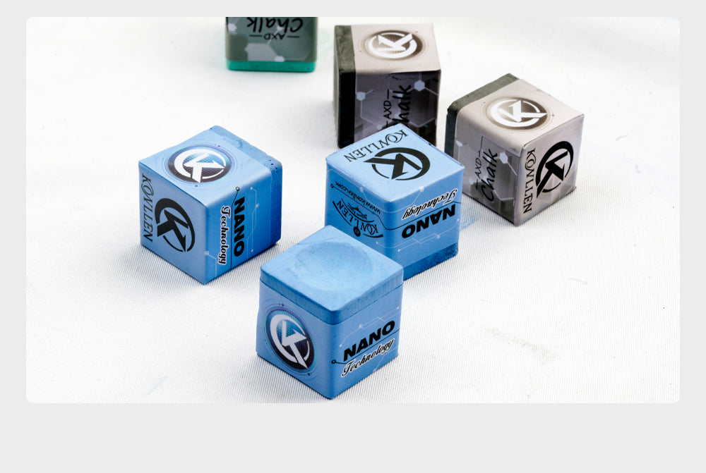 KONLLEN Billiards Chalk Professional Chalk Nano Technology Tournament Dedicated for National Billiards Players(Outstanding Performance,Reduce Miscue,Durable,Low Deflection)