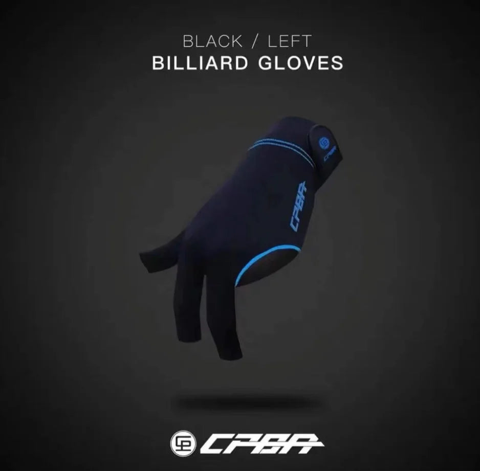 CPBA Billiard gloves with fingerless high-end professional Pool gloves three-finger gloves for billiard accessories