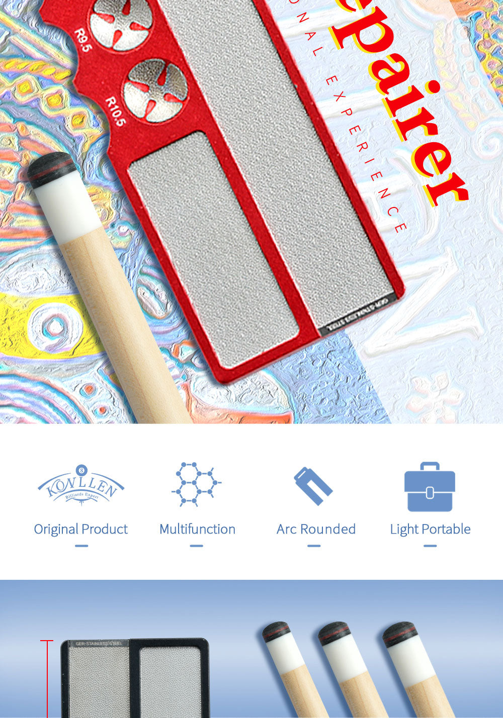 KONLLEN 4 in 1 Tip Tool