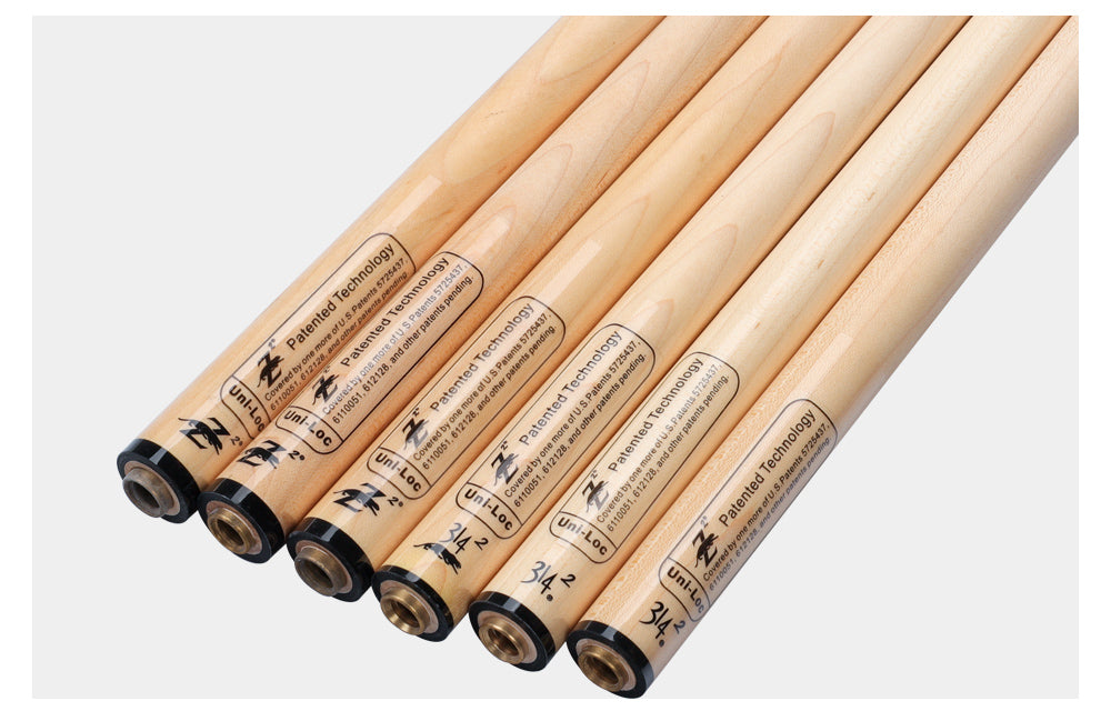3142 Z2 Billiard Pool Stick Shaft 10mm 11.5mm 13mm Tip Single Maple Shaft