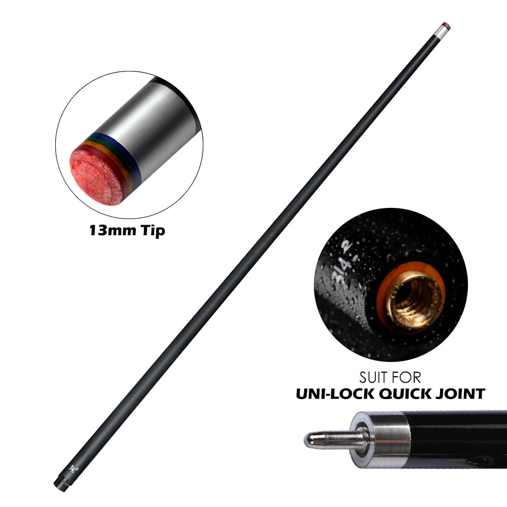 3142 Carbon Maple Single Shaft 10.8/11.75/13mm Tip Uni-loc Shaft
