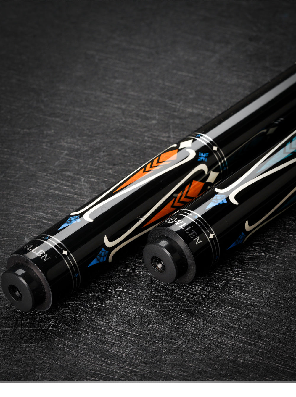 KONLLEN LW Series Carbon Fiber Pool Cue Stick Professional Cues (Full Carbon Technology Low Deflection Billiard Cue Stick,12.5mm,147cm)