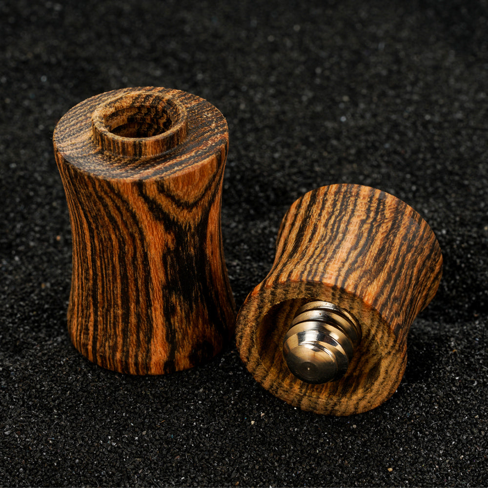 Billiards Joint Protector Radial Pin 5/16*14 3/8*11 3/8*10 Wavy Pin Uni-Loc Joint Caps Solid Ebony Rosewood
