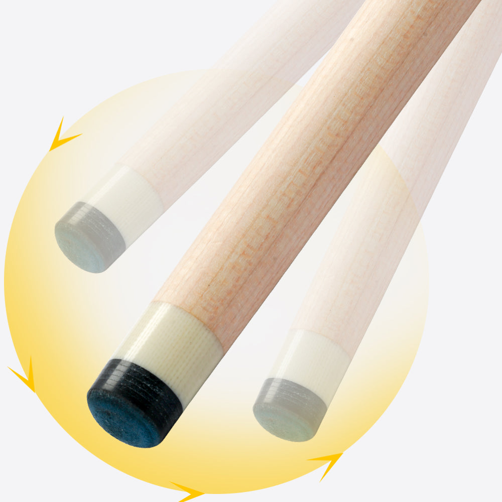 HOW 3CX 3 Cushion Carom Billiard Cue Shaft 12mm Tip Real Inlay 69cm Shaft