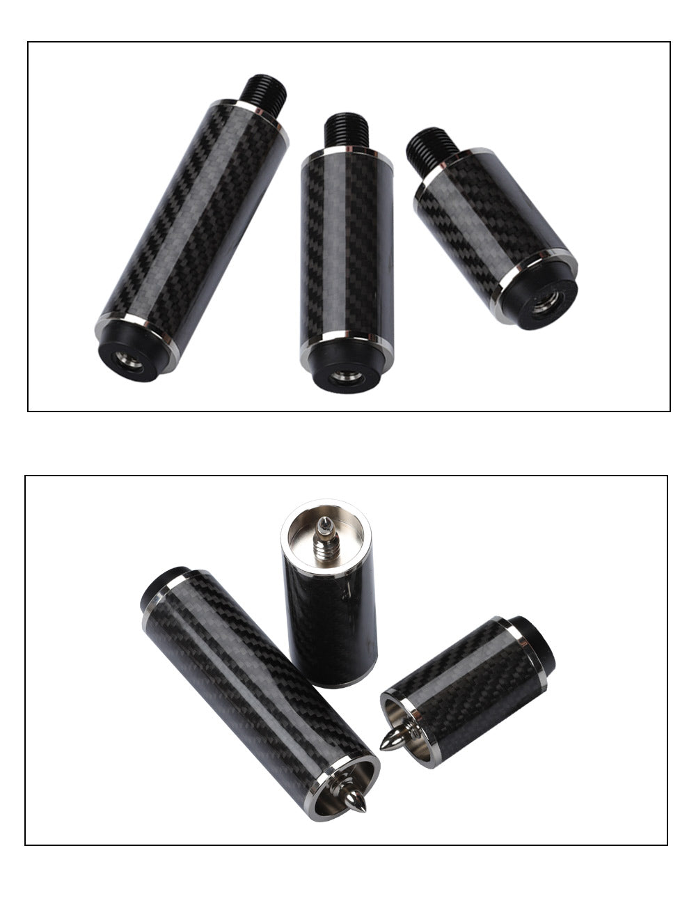 3.1‘’Billiard Pool Cue Extension With Bumper for PREDATOR MEZZ KONLLEN FURY HOW