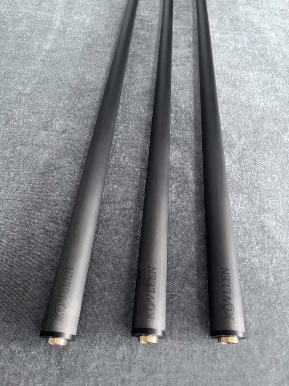 KONLLEN Carbon Fiber Shaft Uni-loc Shaft 10.75/11.75/12.75mm Rainbow tip