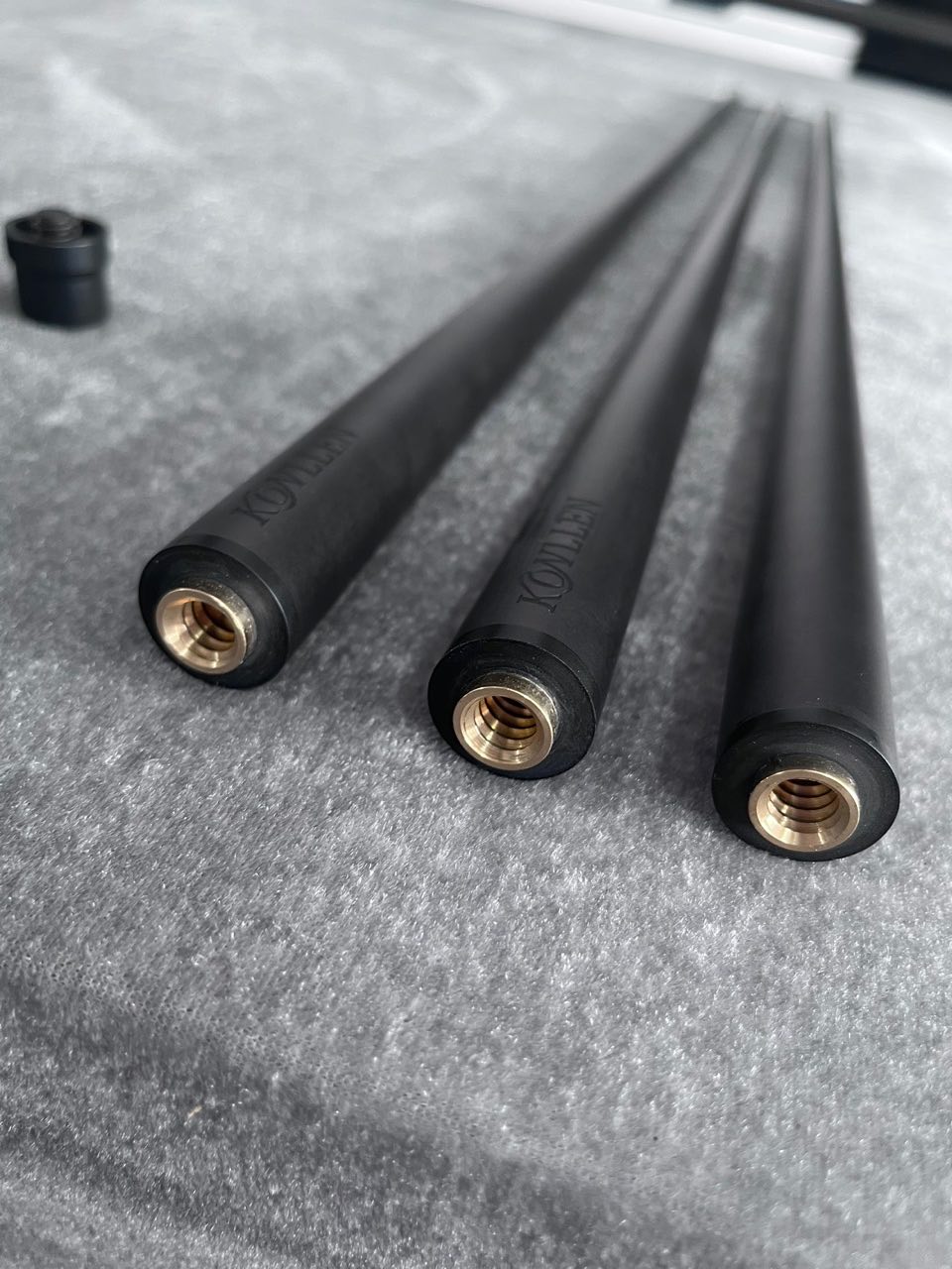 KONLLEN Carbon Fiber Shaft Uni-loc Shaft 10.75/11.75/12.75mm Rainbow tip