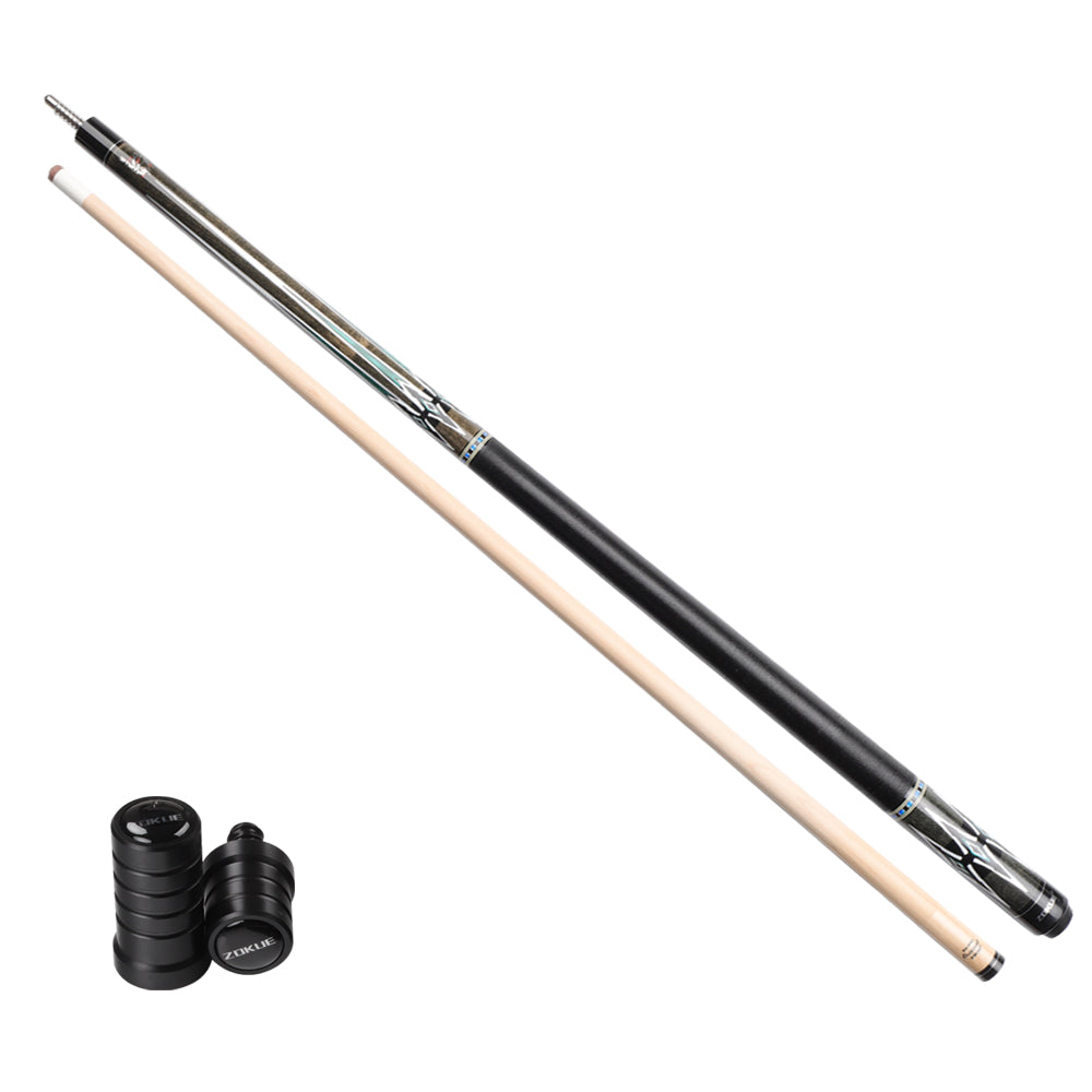 ZOKUE Russian Billiard Cue 160cm 12.75mm Radial Pin Billiard Cue