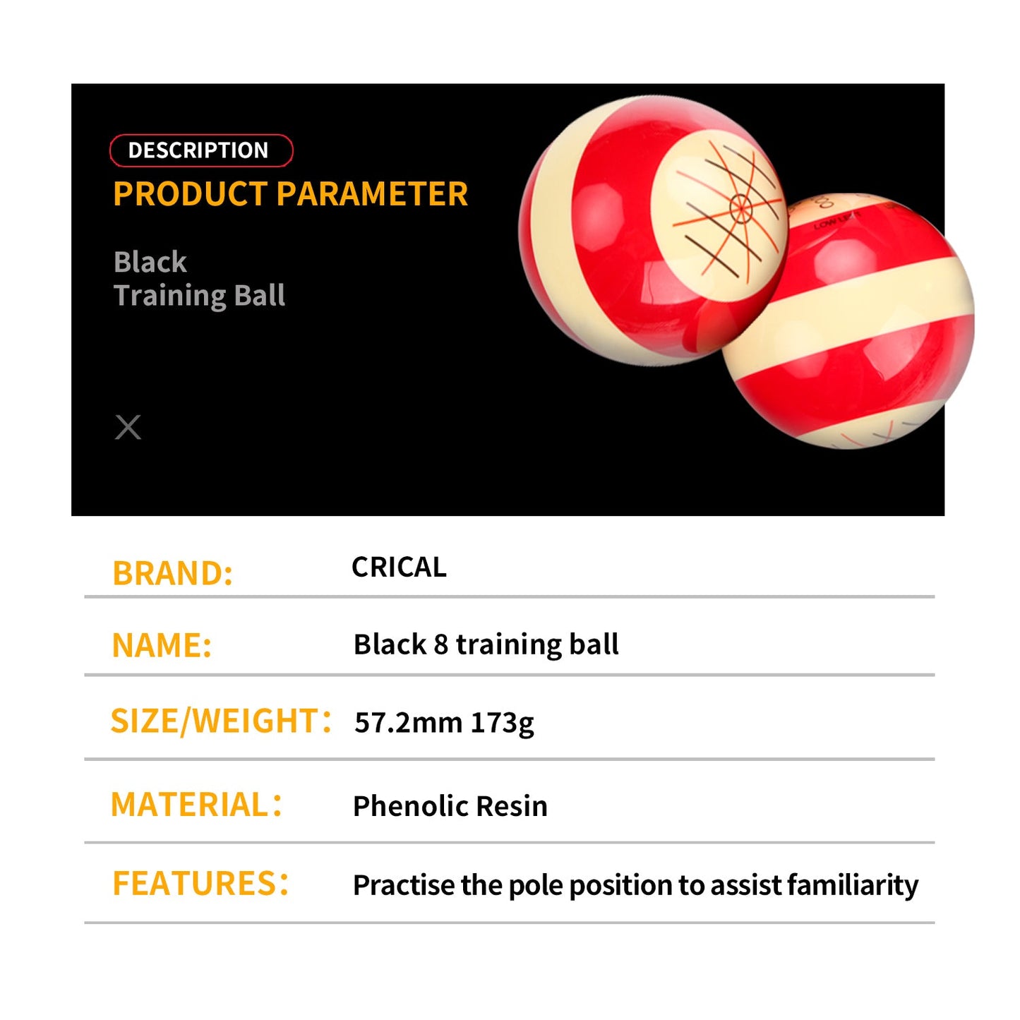 Billiard Training Ball