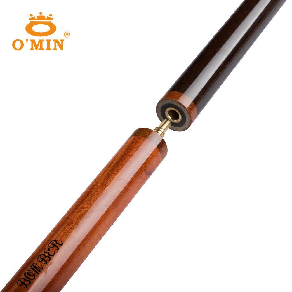 O'Min Bomber Billiard Punch&Jump Cue 14mm Tip 141cm Length 3 Pieces High Quality Ashwood Shaft Professional Billiard Break Cue