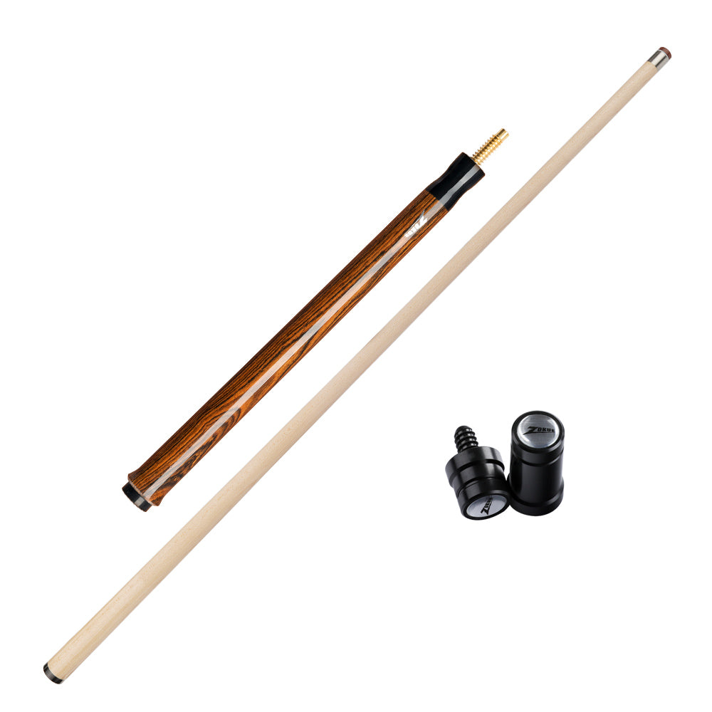 ZOKUE Billiards Jump Cue 108cm 13.5mm Tip Hard Tecnologia Maple Shaft Jump Stick Technology Professional Cue