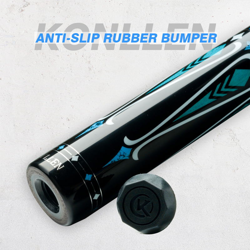 KONLLEN Carbon Fiber Pool Cue Stick Dragon Professional (Full Carbon Technology Low Deflection Billiard,12.5mm,147cm)