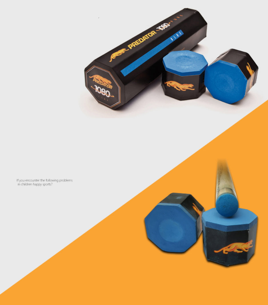 PREDATOR Billiard Pool Cue Chalk 5 pcs /pack