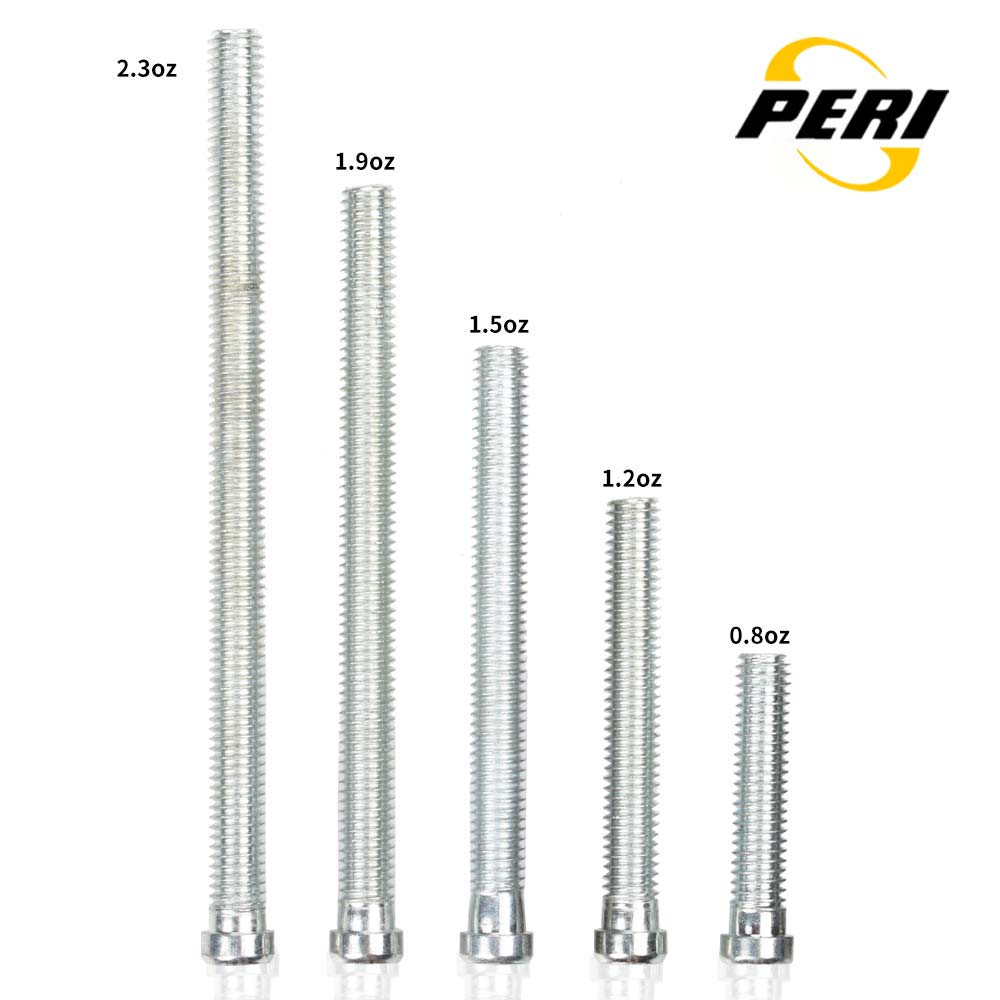Weight Bolt Adjust Weight 2.3oz/1.9oz/1.2oz/0.8oz 5 Pieces of Weight Bolt Adjustable Billiard Accessories