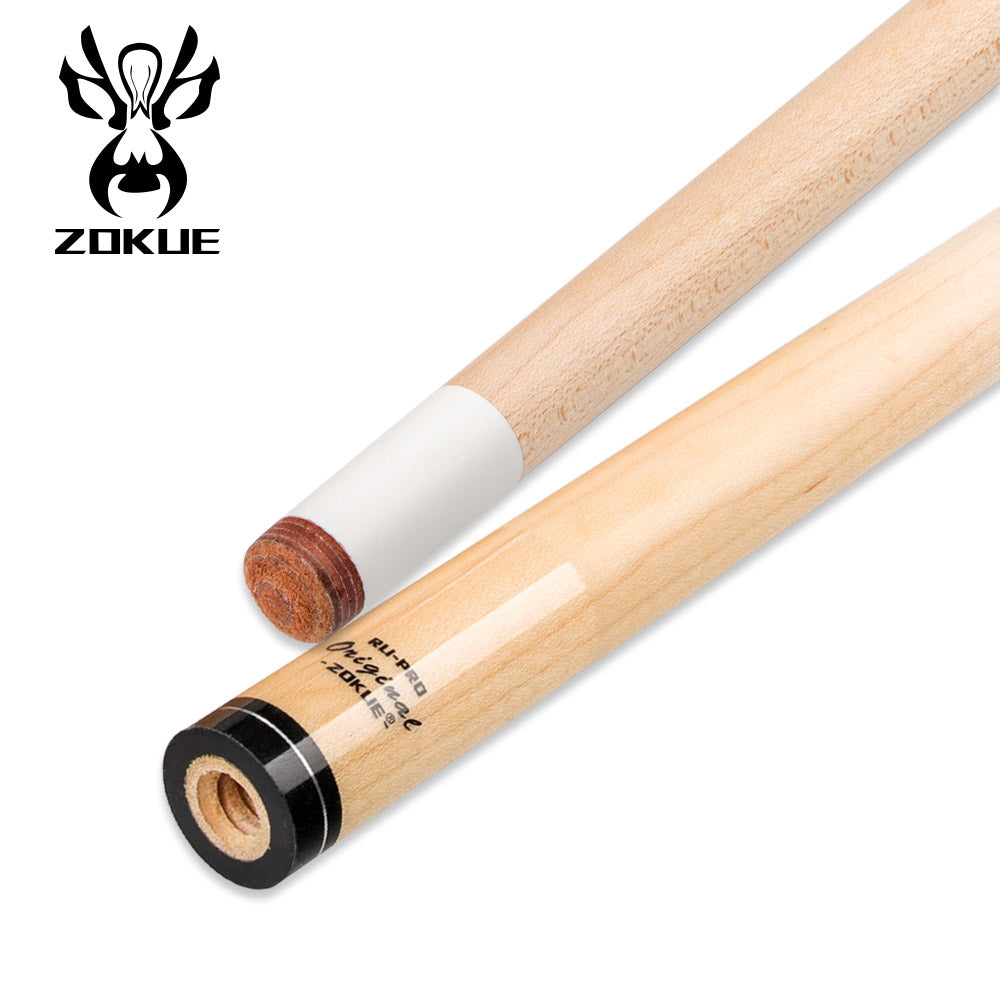 ZOKUE Russian Billiard Pool Cue 160cm 12.75mm Maple Shaft Weight Adjustable Lrish linen Grip Radial Kit Professional Play Cue
