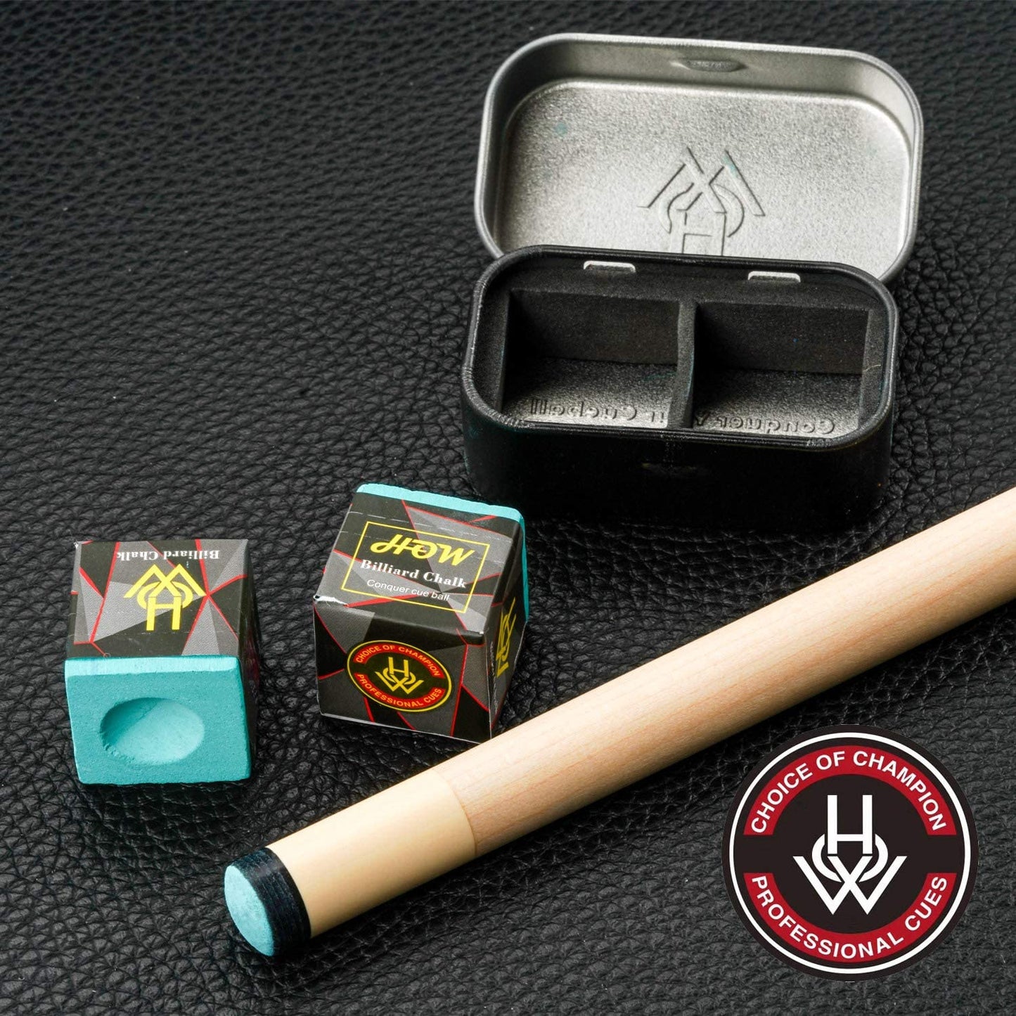 HOW Chalk Billiard Cue Tailor-made Chalk 2 Pieces Per Box Two color options