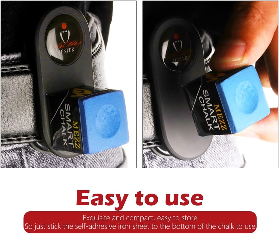 Magnetic Billiard Chalk Holder Multiple Shapes Chalk Tip Holder for Billiard Pool Snooker Billiard Accessories Popular Styles