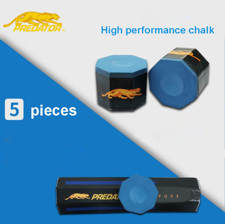 PREDATOR Billiard Pool Cue Chalk 5 pcs /pack