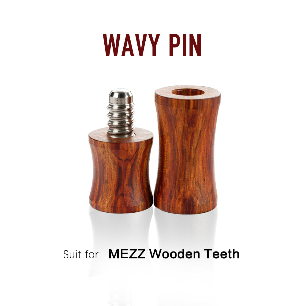 Billiards Joint Protector Radial Pin 5/16*14 3/8*11 3/8*10 Wavy Pin Uni-Loc Joint Caps Solid Ebony Rosewood