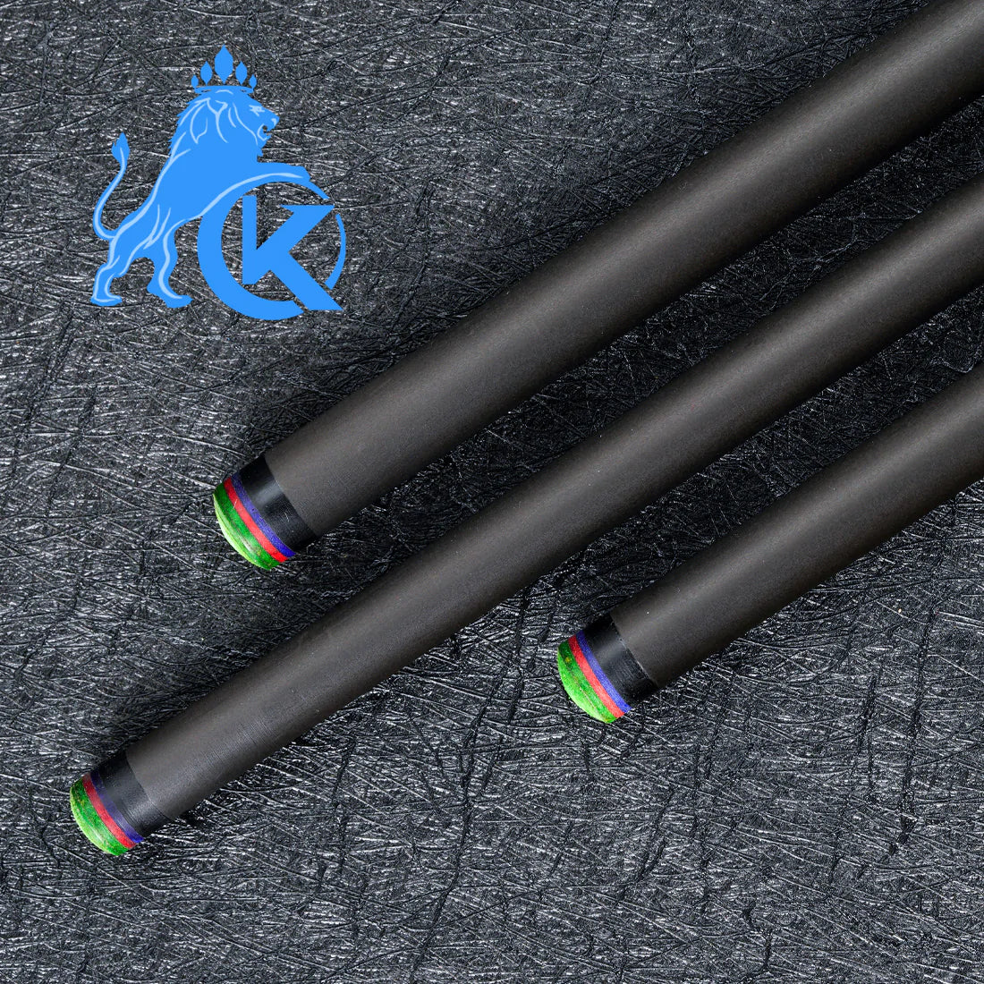 KONLLEN Carbon Fiber Shaft Uni-loc Shaft 10.75/11.75/12.75mm Rainbow tip