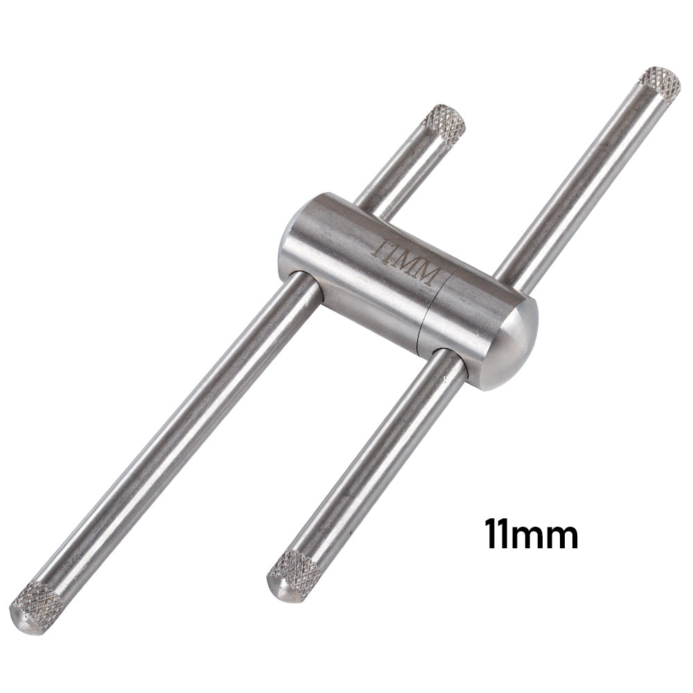 Billiards Tip Press Shape Tool Stainless Steel Pool Carom Snooker Cue Stick Tip 9mm-14mm