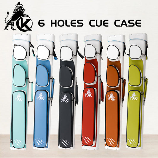 KONLLEN Case Billiard 6 Holes 2*4 Cue Case