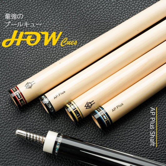 HOW AP PLUS Shaft Abalone Shell Mosaic Inlay Ring Single Shaft 13.1mm Radial Pin