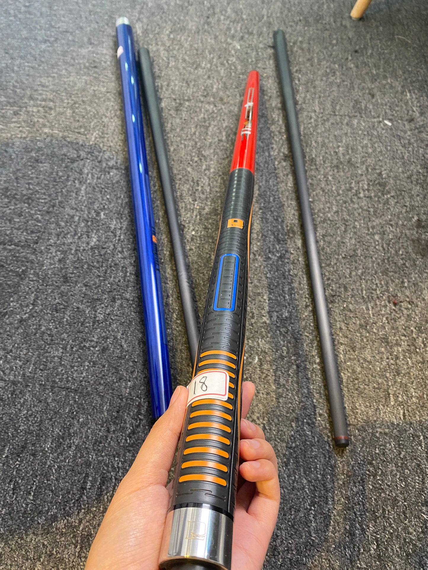 Little Monster Carbon Fiber Break Cue Pool Stick 147cm 12.9mm
