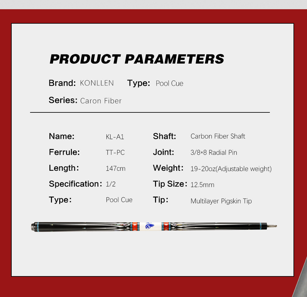 KONLLEN Cue KL-A1 12.5mm