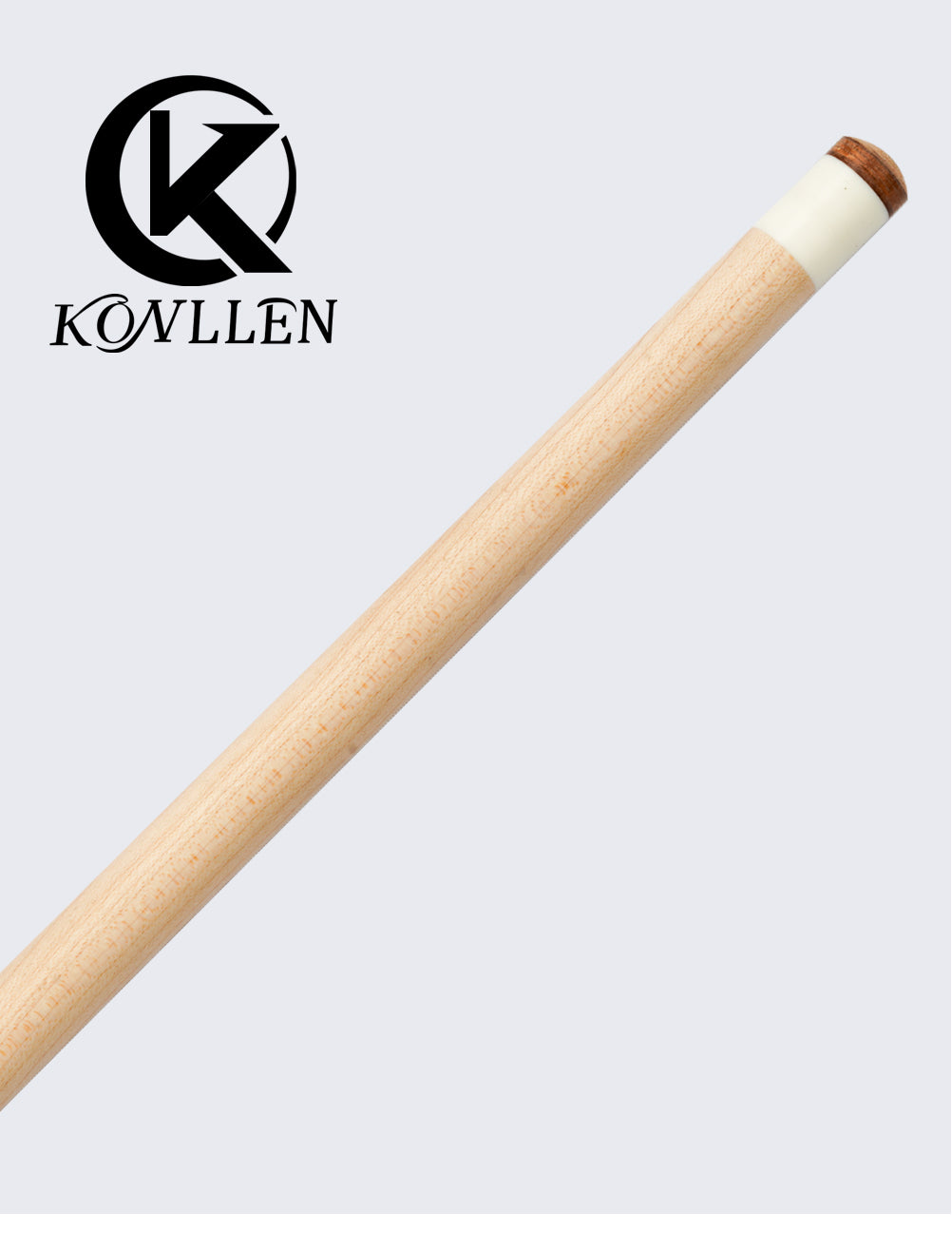 KONLLEN Solid Maple Wood Technology Shaft Billiard Pool Cue Shaft 3/8*8 Radial Pin Joint 12.9mm Tip