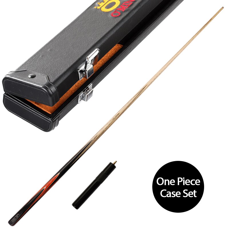 O'MIN Tyrant Snooker Cue with Case with Telescopic Extension 9.5mm Tip Billiard Cue Kit