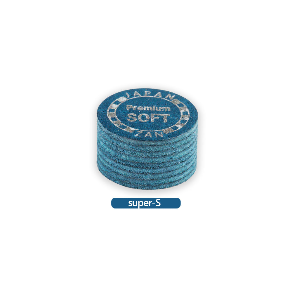 Original ZAN Tip Super ZAN Tip S 9 Layers Leather Tip Professional 14mm Tip Good Elasticity Billiard Accessory For Pool Cue