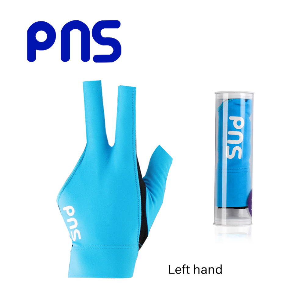 PNS Billiard Gloves Lycra Fabric Billiard Gloves Blue Red Black Left And Right