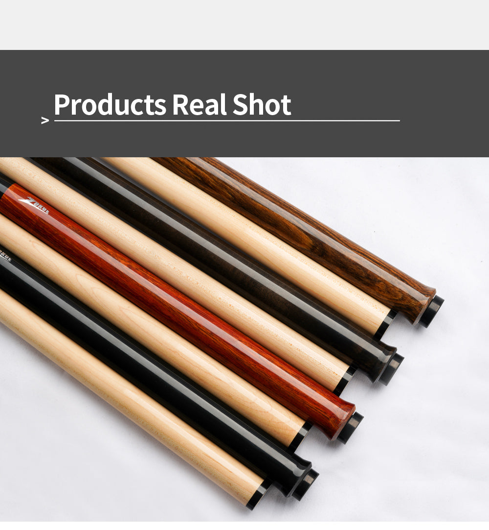 ZOKUE Billiards Jump Cue 108cm 13.5mm Tip Hard Tecnologia Maple Shaft Jump Stick Technology Professional Cue
