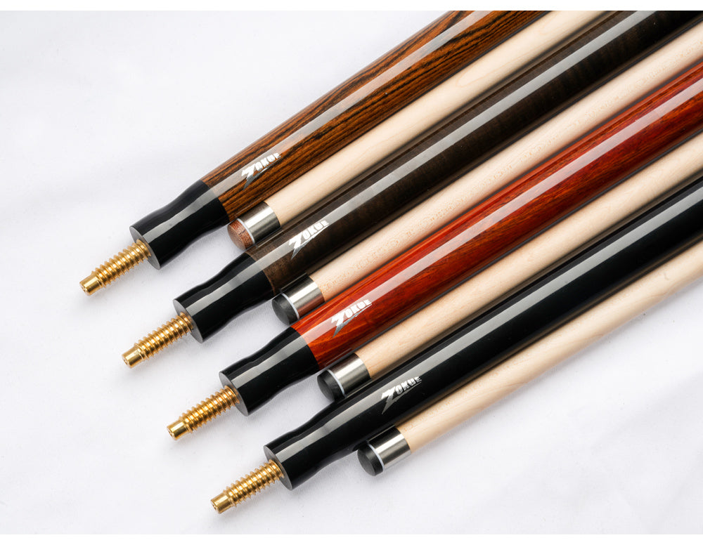 ZOKUE Billiards Jump Cue 108cm 13.5mm Tip Hard Tecnologia Maple Shaft Jump Stick Technology Professional Cue