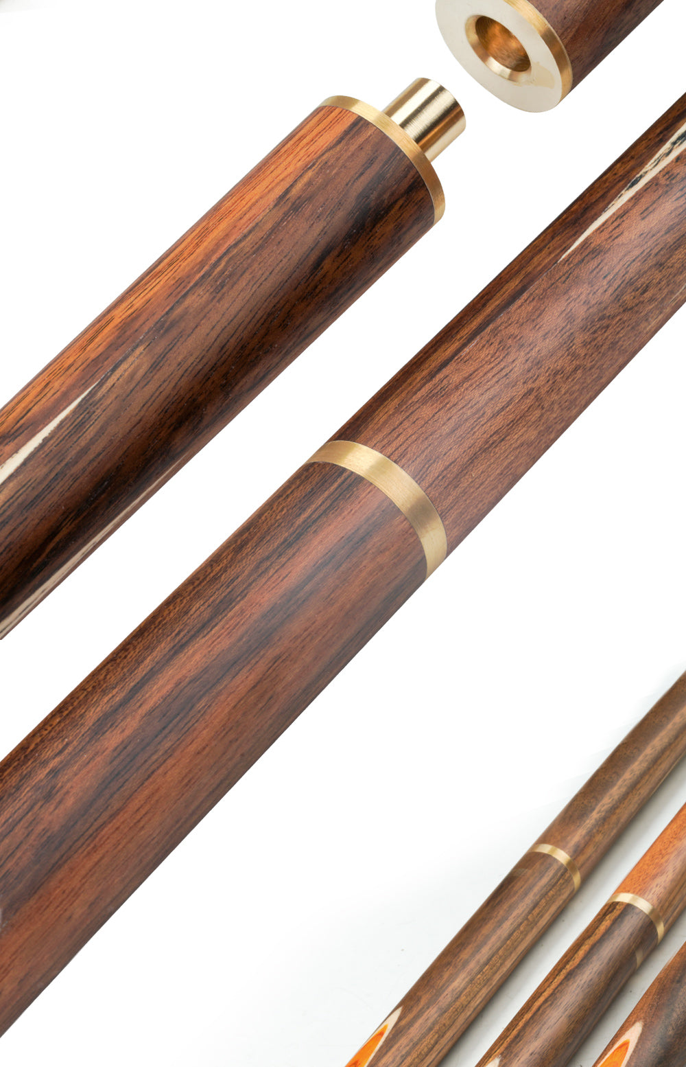 CRICAL 3/4 Piece Snooker Cue with Case Extension North American Ash Shaft 10mm Tip