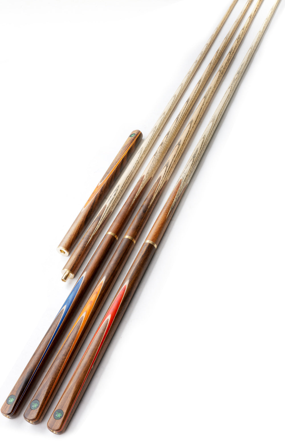 CRICAL 3/4 Piece Snooker Cue with Case Extension North American Ash Shaft 10mm Tip