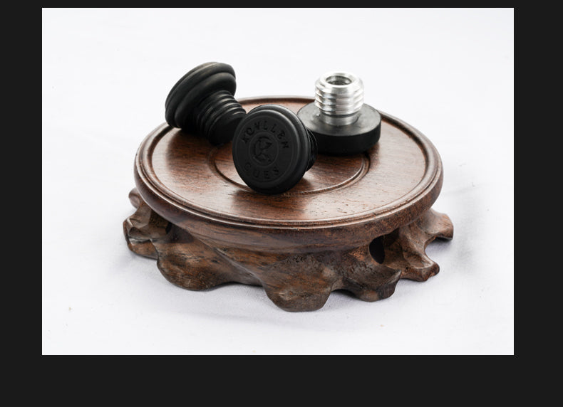 KONLLEN Billiards Pool Cue Bumper Protector Fit Cue Extension Perforated Leather Rubber Bumper Solid Bumper Billiard Accessories