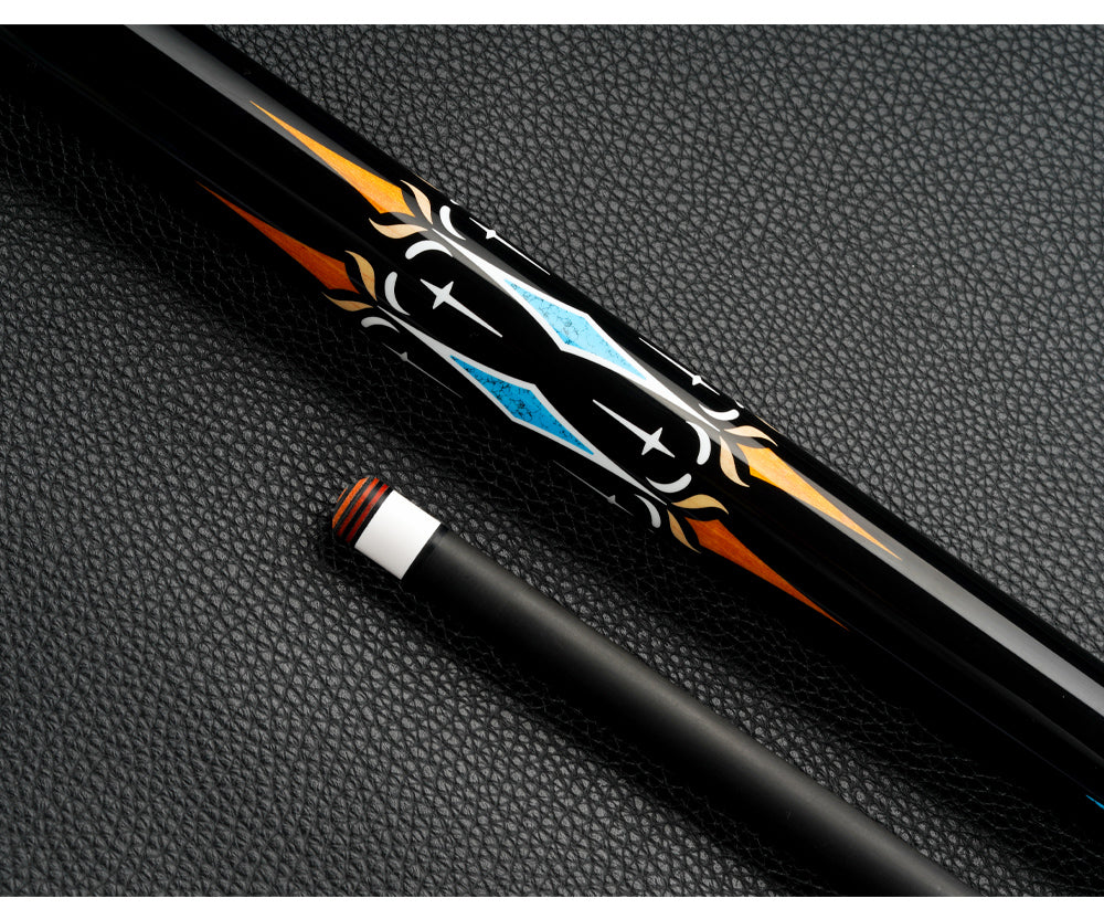 KONLLEN Biliard Carbon Fiber 3 Cushion Carom Cue Stick Technology 3 Cushion Cue Billiard Cue Carbon Fiber 142cm Libre Cue